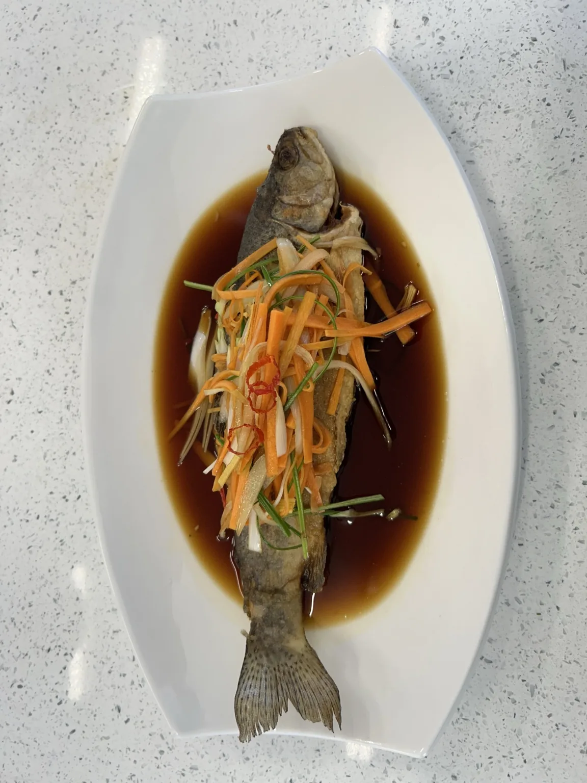 Trout dish at UKAMA